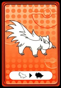 Stunky No. 058 Diamond & Pearl Top Card Pokemon Japanese ~ HP - Image 2