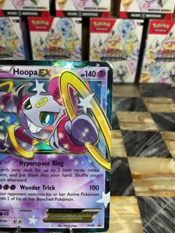 Pokemon TCG Hoopa EX Black Star Promo XY85 Ultra Rare Holo Card - Image 3