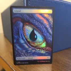 Island Dragon's Eye Full Art Foil Tarkir Dragonstorm Card 0288 - Image 1