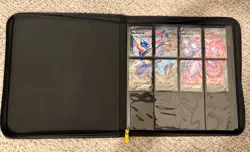 Pokemon TCG Ultra Pro Pikachu Binder with 16 V Union Promo Cards MEWTWO SWSH161 - Image 3