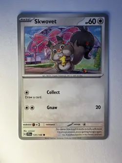 Cute Pokemon TCG Skwovet Greedent Arven's Skwovet Lot 6 Cards Holo - Image 2