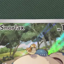 Snorlax 051 Sv: Scarlet & Violet Promo Cards Holo ( Damaged ) - Image 2
