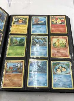 Pokemon Pikachu Trading Card Game Multicolor Double-Sided Binder Holder - Image 3