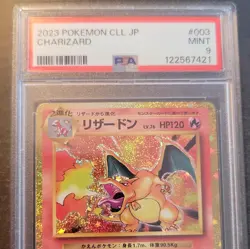 Pokemon Charizard 003/032 Classic Holo Japanese PSA 9 TCG Card 2023 - Image 2