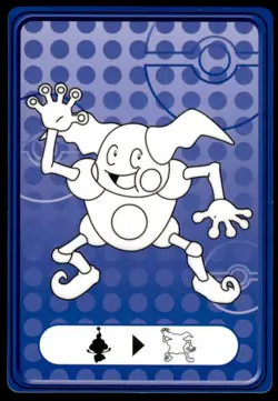 Mr. Mime No. 025 Diamond & Pearl Top Card Pokemon Japanese ~ HP - Image 2