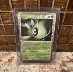 Pokemon TCG Celebi Prime 92/102 Triumphant Ultra Rare Holo Basic Forest Breath - Image 1
