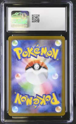 2025 CGC 10 Graded Pokemon Zorua 140/086 Art Rare Holo White Flare Japanese - Image 2
