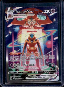2023 Pokemon SWSH Crown Zenith Deoxys VMAX Galarian Gallery #GG45/GG70 - Image 1