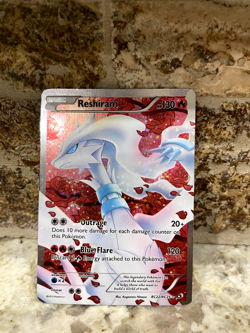 Pokemon TCG 2013 Reshiram RC22/RC25 Full Art Legendary Treasures - Free shipping - Image 1