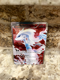 Pokemon TCG 2013 Reshiram RC22/RC25 Full Art Legendary Treasures - Free shipping - Image 2
