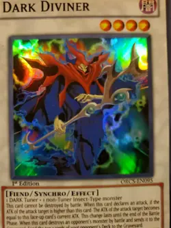Dark Diviner - ORCS-EN095 - Super Rare - 1st Edition Yu-Gi-Oh! M/NM card lot - Image 2