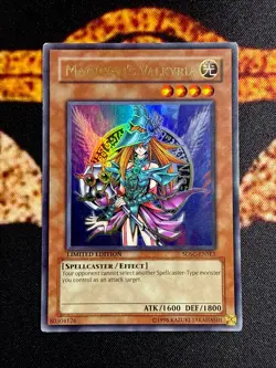YUGIOH • MAGICIAN’S VALKYRIA • ULTRA RARE • SDSC-ENSE1 • LIMITED EDITION • VLP - Image 1