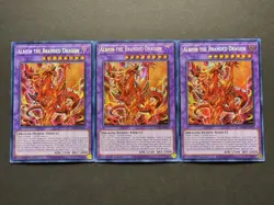 3x Albion The Branded Dragon | MP22-EN076 | Prismatic Secret Rare | NM | YuGiOh! - Image 1