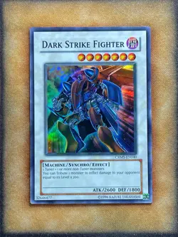 Yugioh Dark Strike Fighter CRMS-EN040 Super Rare NM - Image 1