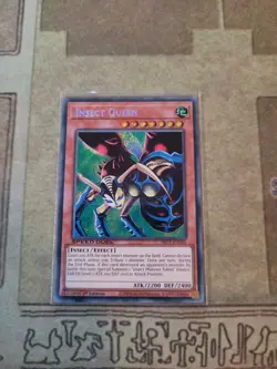 YUGIOH INSECT QUEEN SBC1-END01 SECRET 1ST ED NM SPEED DUEL - Image 1