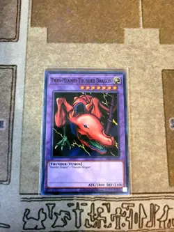 YUGIOH TCG TWIN-HEADED THUNDER DRAGON MRD-EN120 SUPER UNLIMITED 2020 EDITION - Image 1