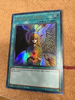 🔥Yugioh Change Of Heart MAMA-EN078 ULTRA RARE NEAR MINT 1ST EDITION - Image 4