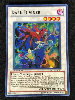Yugioh Dark Diviner ORCS-EN095 1st Super (NM) - Image 1