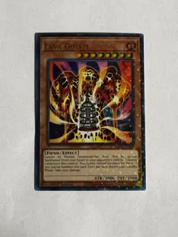 Yugioh! MP Lava Golem - HAC1-EN008 - Ultra Rare - 1st Edition (Duel Terminal) - Image 1