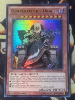Yugioh: Gravekeeper's Oraacle - MP14-EN215 - Ultra Rare - 1st Edition - MP - Image 1