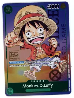 MONKEY.D. LUFFY 2023 One Piece 1st Anniversary Tournament Promo P-037 - Image 1