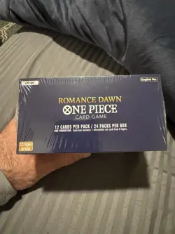 One Piece OP-01 Romance Dawn Booster Box BLUE BOTTOM English Wave One NEW SEALED - Image 3
