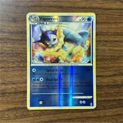 Pokemon Vaporeon Call of Legends Reverse Holo Card 52/95 English - Image 1