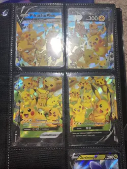 Pokemon TCG Pikachu V-Union Full 4-Card Set NM-M fast shipping - Image 1