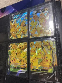 Pokemon TCG Pikachu V-Union Full 4-Card Set NM-M fast shipping - Image 3