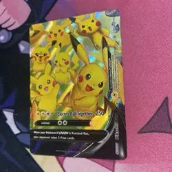 Pokemon TCG Pikachu V-Union Full 4-Card Set NM-M fast shipping - Image 5