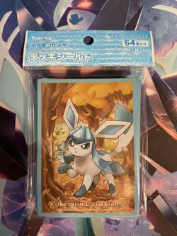 Pokemon Center Japan Glaceon Card Sleeves 64 Count - Image 1