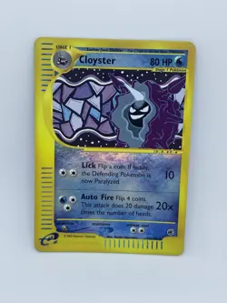 Cloyster 008/165 Expedition Base Set Reverse Holo Holo Rare 2002 Pokemon Card - Image 1