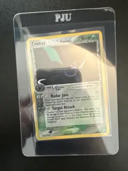 Pokemon TCG Crobat Delta Species EX Holographic Rare Card 2/113 - Image 3