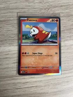 Fuecoco 002 Sv: Scarlet & Violet Promo Cards Holo - Image 1