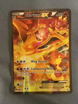 Pokemon TCG Charizard EX XY121 Black Star Promo 2016 Holo Rare Card A - Image 1