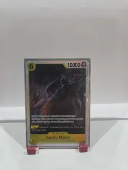 Gecko Moria OP14-104 SR English The Azure Sea's Seven - One Piece Card - NM - Image 1