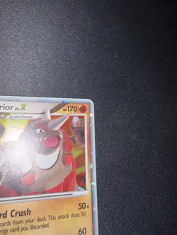 Pokemon Rhyperior LV.X Holo Black Star Promo DP29 Diamond & Pearl English Card - Image 3