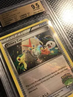BGS 9.5 Pokemon Card Victory Cup 2nd Place Spring 2012 Battle Road Promo BW30 - Image 5