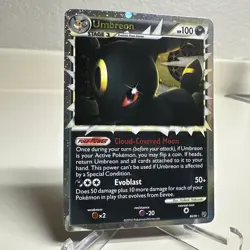 Umbreon Prime 86/90 Undaunted Holo Card 2010 - Image 3