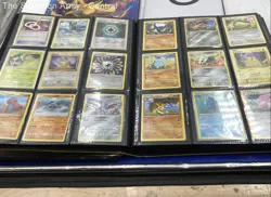 Multicolor English Language Pokemon Trading cards In Ultra-Pro Binders Lot Of - Image 1