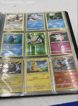 Multicolor English Language Pokemon Trading cards In Ultra-Pro Binders Lot Of - Image 5