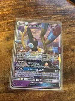 Pokemon TCG Sigilyph GX - 98/214 - Lost Thunder Sun & Moon Ultra Rare NM Card - Image 1