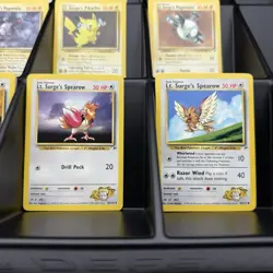 Gym Heroes Lt. Surge - Lot of 67 Vintage Pokemon cards - NM - Image 3