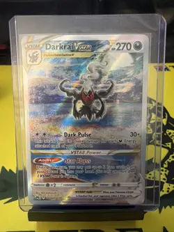 Pokemon Darkrai VSTAR TCG Holo Card Crown Zenith: Galarian Gallery GG50/GG70 - Image 1