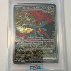Pokemon Roaring Moon ex 162/131 Prismatic Evolutions Holo Rare PSA 10 - Image 5