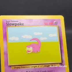 Slowpoke 55/62 Pokemon Fossil - Pokemon WOTC 2000 Fossil Base Set - Image 1