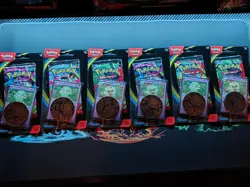 Pokemon Phantasmal Flames Single Pack Booster Blister Set (lot of 6) - Image 1