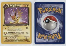 Dark Jolteon 1st Ed. Pokemon Team Rocket #38 2000 - Image 3