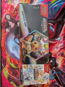 Pokemon Sealed Sam's Club Prismatic Evolutions Surprise Box And Booster Bundle - Image 1