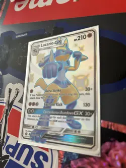 2019 Pokemon Hidden Fates LUCARIO GX Shiny Vault FULL ART SV64/SV94 NM - Image 4